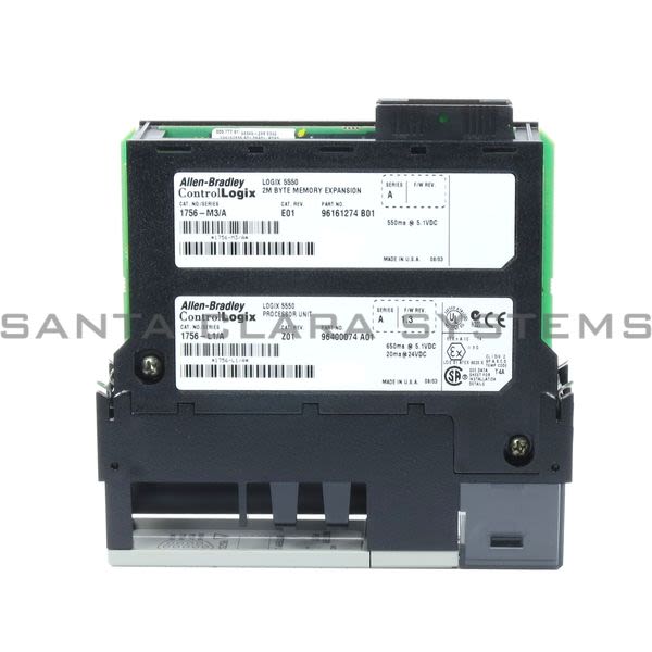 Allen Bradley 1756-L1M3 LOGIX5550 Processor With 2MB Expansion Memory Product Image