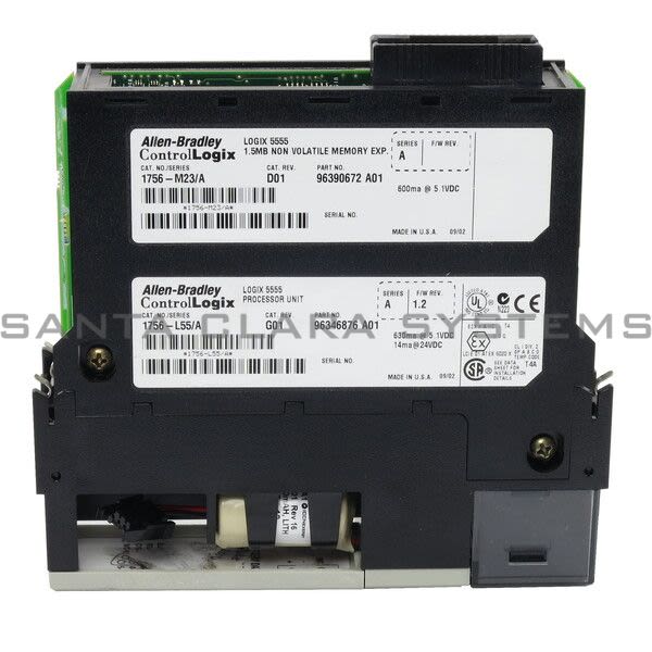 Allen Bradley 1756-L55M23 LOGIX5550 Processor Product Image