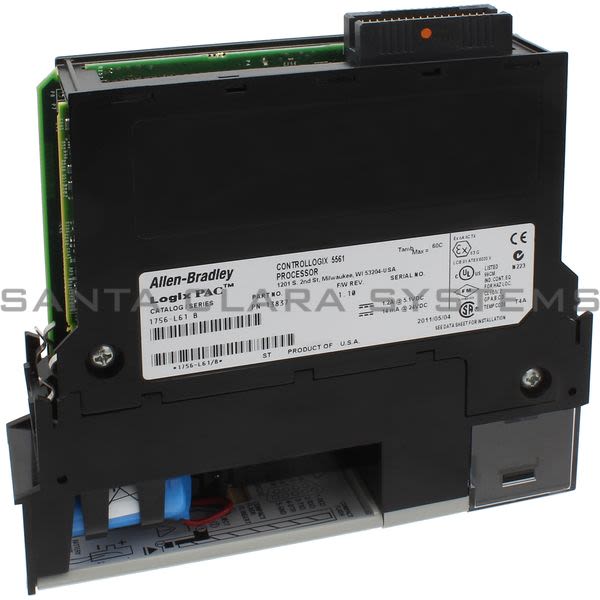 Allen Bradley 1756-L61  LOGIX5561 Processor | ControlLogix Product Image