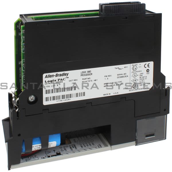 Allen Bradley 1756-L63 LOGIX5563 Processor | ControlLogix Product Image