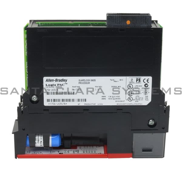 Allen Bradley 1756-L63S  Safety Controller | GuardLogix Product Image