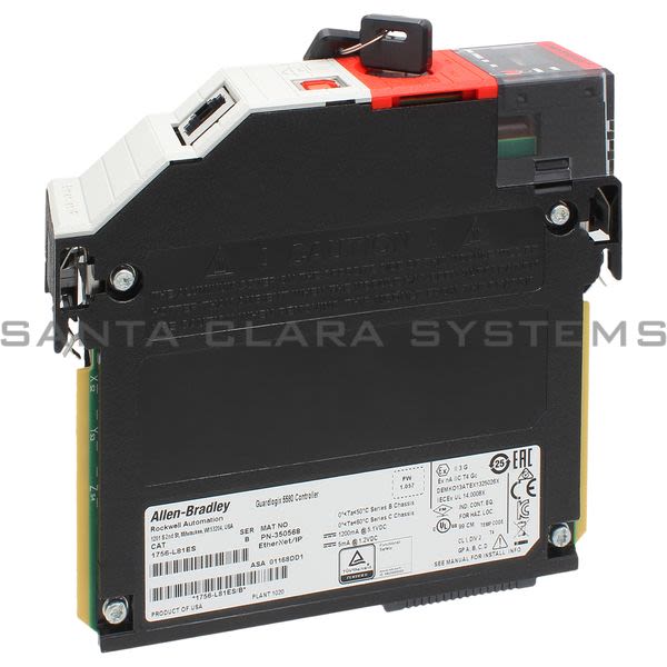 1756L81ES Allen Bradley In stock and ready to ship Santa Clara Systems