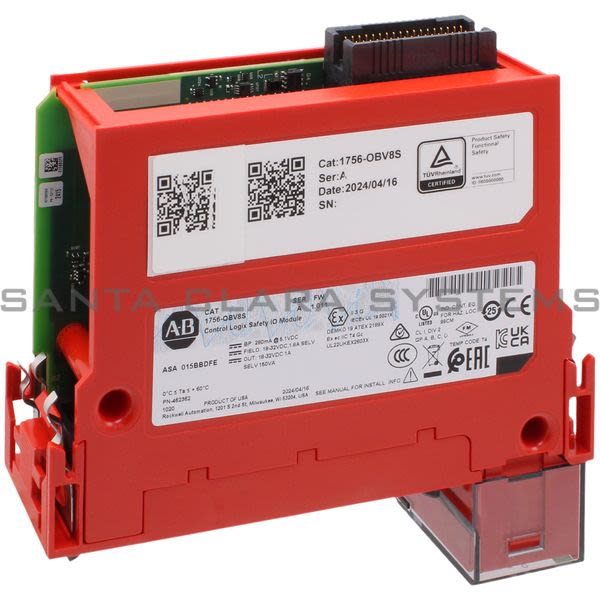 Allen Bradley 1756-OBV8S Safety Output Module Product Image