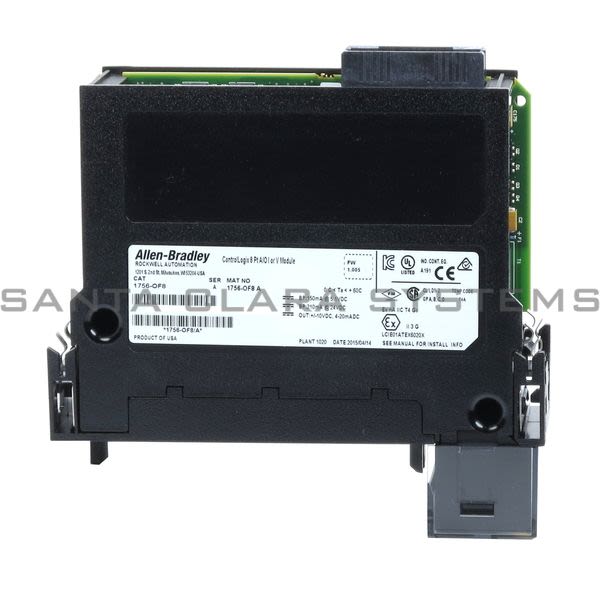 Allen Bradley 1756-OF8 Output Module | ControlLogix Product Image