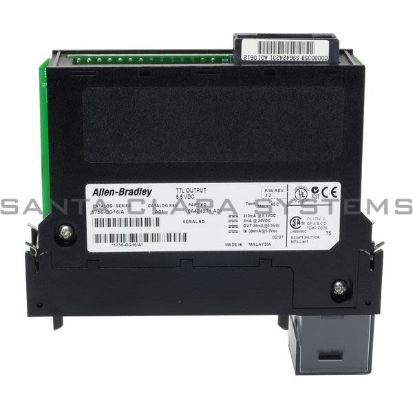 Allen Bradley 1756-OG16 16-Point Output Module | ControlLogix 0-5 VDC TTL Output (Low True) Product Image