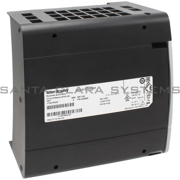 Allen Bradley 1756-PA50 Power Supply | ControlLogix Product Image