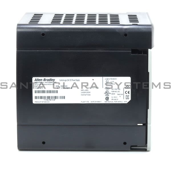 Allen Bradley 1756-PB75 Power Supply | ControlLogix Product Image