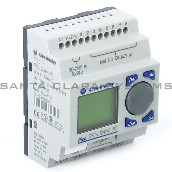 Allen Bradley 1760-L12AWA-NC 12 I/O PICO Controller Product Image