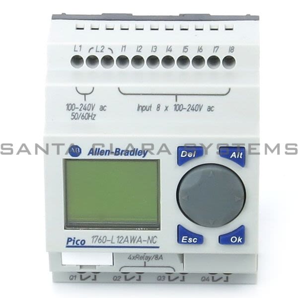 Allen Bradley 1760-L12AWA-NC 12 I/O PICO Controller Product Image