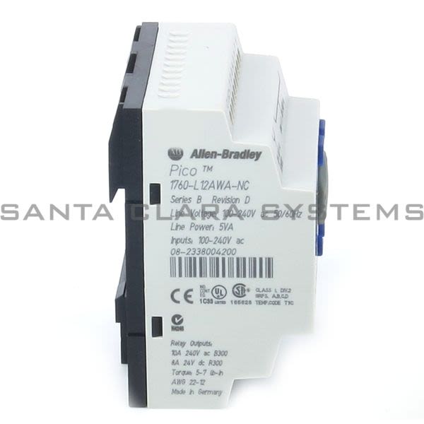 Allen Bradley 1760-L12AWA-NC 12 I/O PICO Controller Product Image