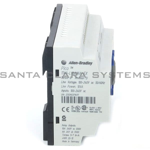 Allen Bradley 1760-L18AWA-EX 18 I/O PICO Controller W/RTC, AC, Expandable Product Image