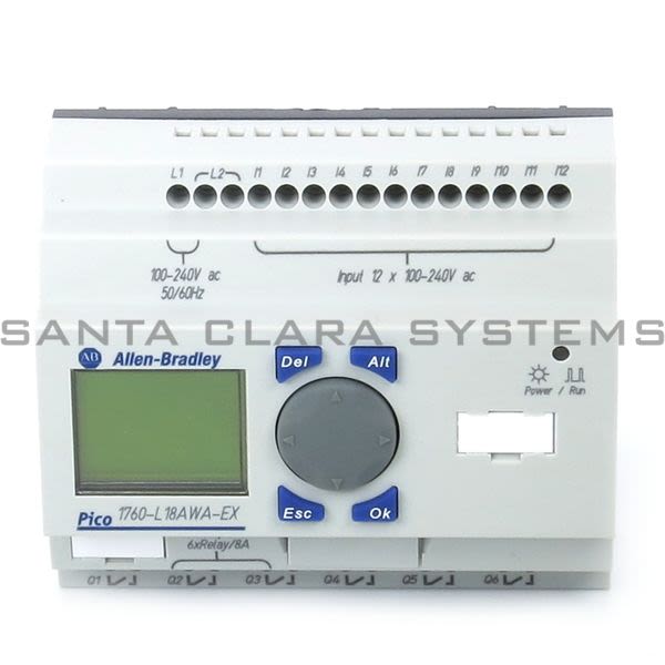 Allen Bradley 1760-L18BWB-EX PICO Controller Product Image
