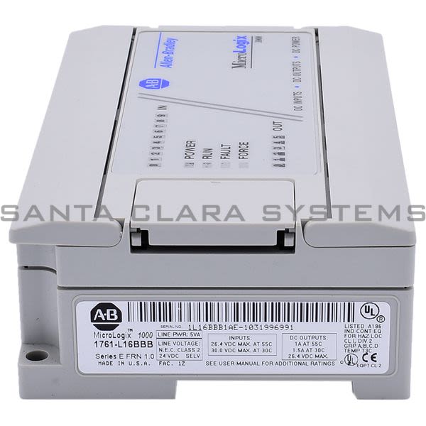 Allen Bradley 1761-L16BBB Controller | MicroLogix 1000 Product Image