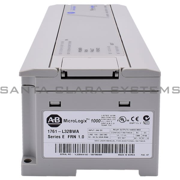 Allen Bradley 1761-L32BWA Controller | MicroLogix 1000 Product Image
