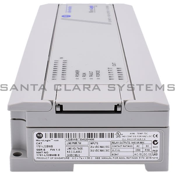Allen Bradley 1761-L32BWB Controller | MicroLogix 1000 Product Image