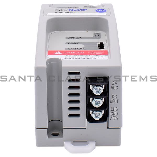 Allen Bradley 1761-NET-ENIW Ethernet Interface W/Web for Microcontroller Product Image