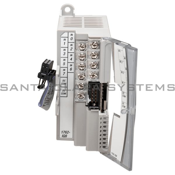 Allen Bradley 1762-IQ8  8-Point 24 VDC Sink/Source Input Module | MicroLogix Product Image