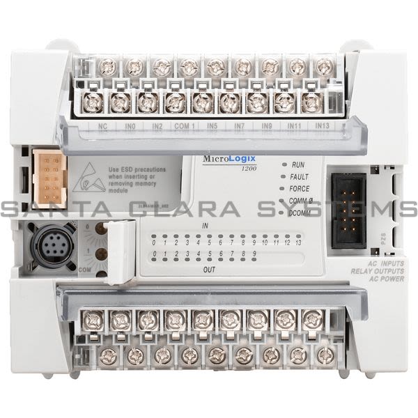 Allen Bradley 1762-L24AWAR Controller | MicroLogix 1200 Product Image