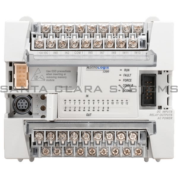 Allen Bradley 1762-L24BWAR Controller | MicroLogix 1200 Product Image
