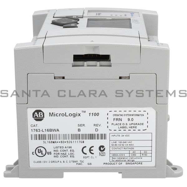 Allen Bradley 1763-L16BWA Controller | MicroLogix 1100 Product Image