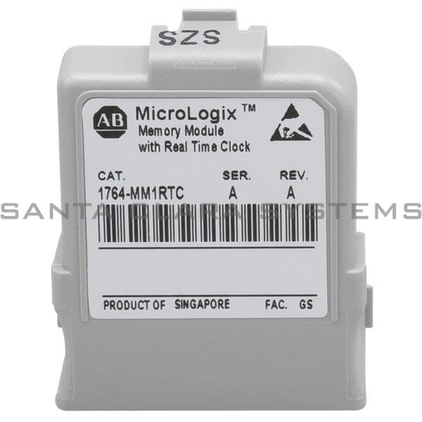Allen Bradley 1764-MM1RTC Memory Module | MicroLogix Product Image