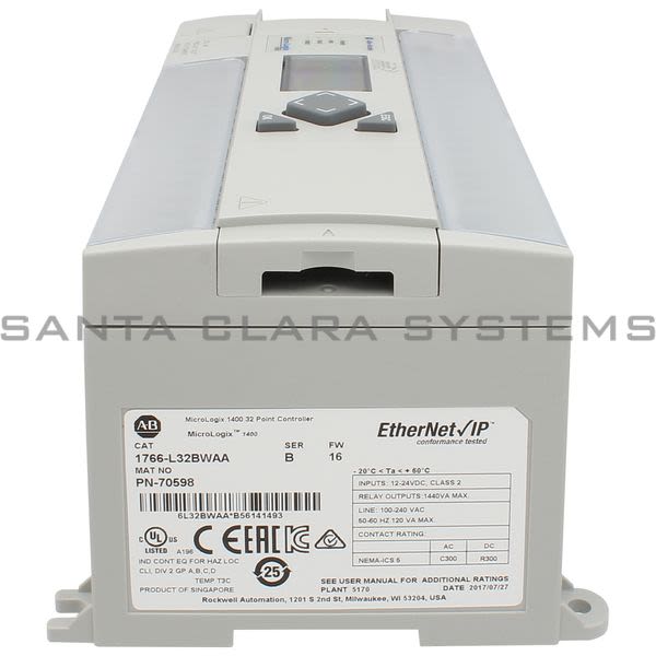 1766L32BWAA Allen Bradley In stock and ready to ship Santa Clara Systems