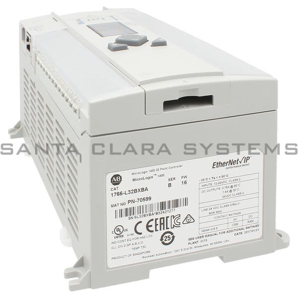 Allen Bradley 1766-L32BXBA Analog Output Relay Module | MicroLogix 1400 Product Image