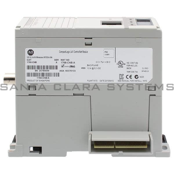 Allen Bradley 1768-CNB CompactLogix L4X ControlNet Bridge Module Product Image