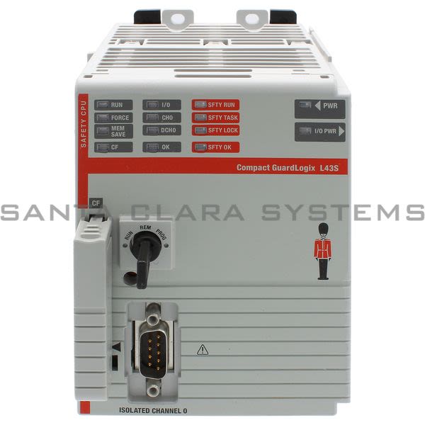Allen Bradley 1768-L43S GuardLogix Safety Controller Product Image