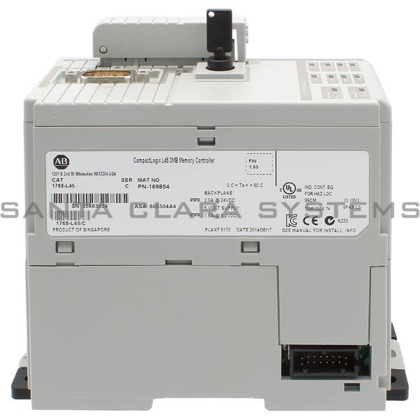 Allen Bradley 1768-L45 Compact Logix L45 Processor Product Image