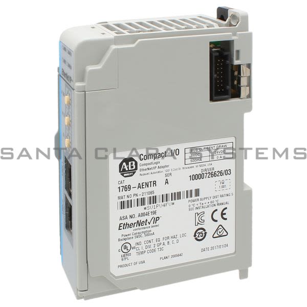 1769-AENTR Allen Bradley In stock and ready to ship - Santa Clara Systems