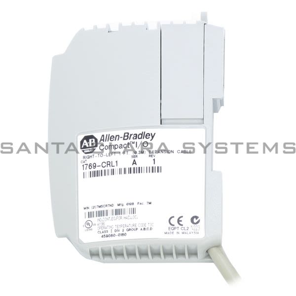 Allen Bradley 1769-CRL1 Right to Left 1 ft (0.3m) Expansion Cable Product Image
