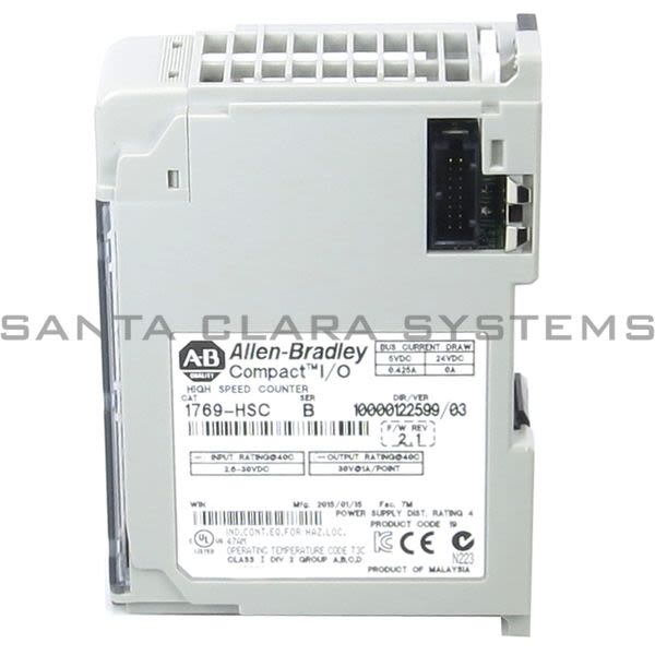 Allen Bradley 1769-HSC High Speed Counter/Encoder Module | Compact I/O Product Image