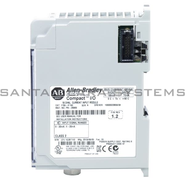 Allen Bradley 1769-IF16C  Analog Input Module Product Image