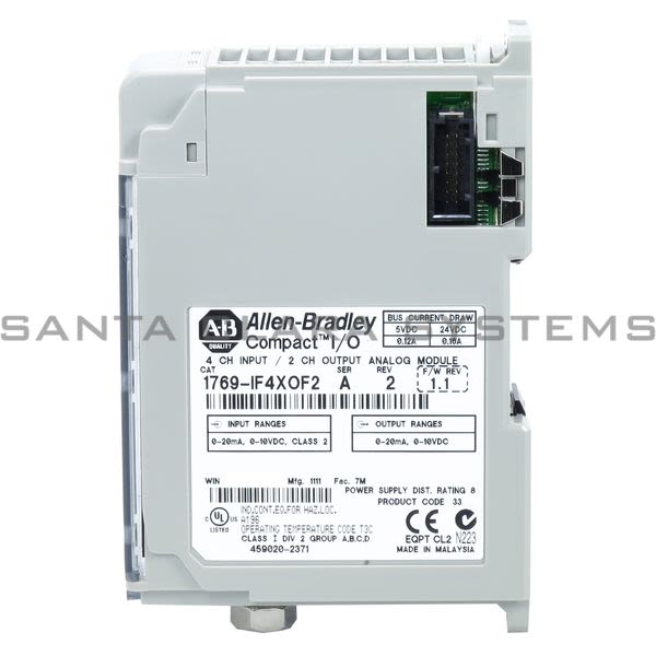 Allen Bradley 1769-IF4XOF2  Analog Combination Input/Output Module | Compact I/O Product Image