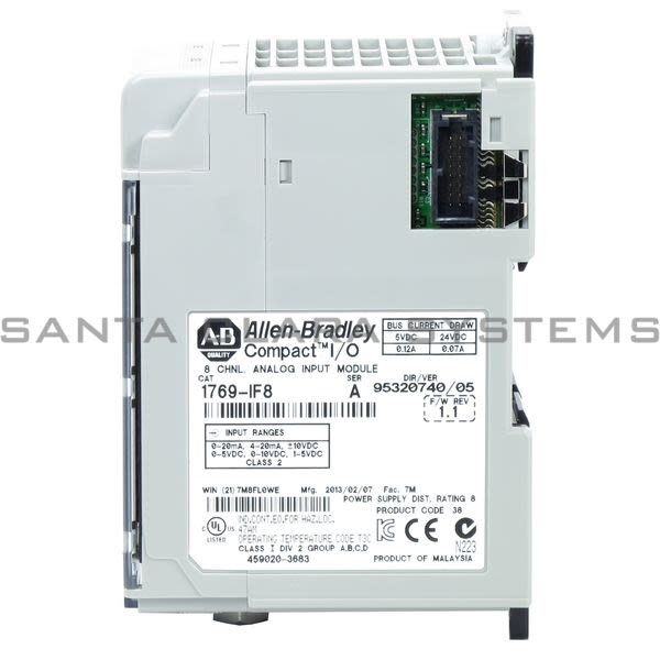 Allen Bradley 1769-IF8 Input Module | CompactLogix I/O Product Image
