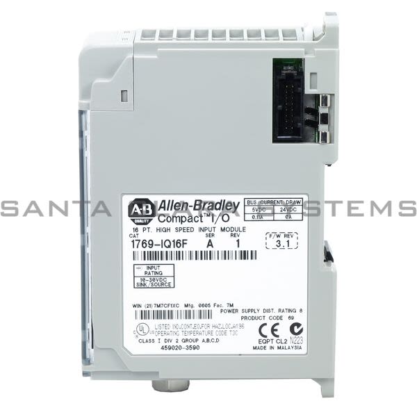 Allen Bradley 1769-IQ16F Input Module | Compact I/O Product Image