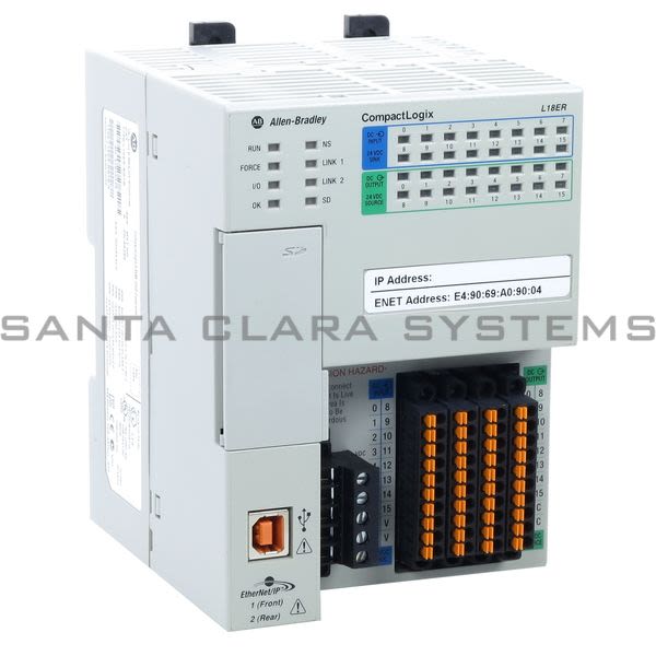Allen Bradley 1769-L18ER-BB1B Controller With Point I/O Backplane | CompactLogix Product Image