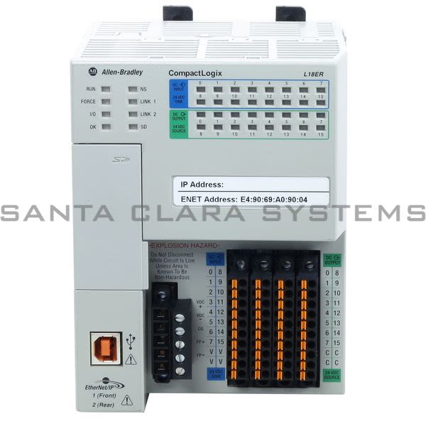 Allen Bradley 1769-L18ER-BB1B Controller With Point I/O Backplane | CompactLogix Product Image