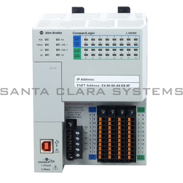 Allen Bradley 1769-L18ERM-BB1B Dual Ethernet With Dlr Capability Product Image