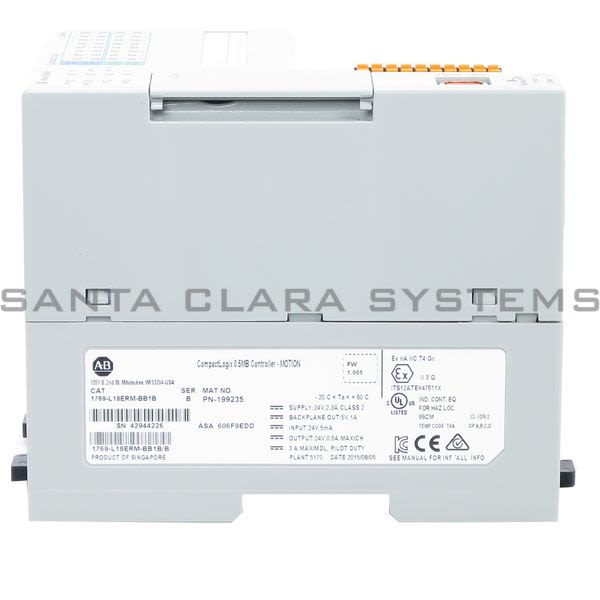 Allen Bradley 1769-L18ERM-BB1B Dual Ethernet With Dlr Capability Product Image