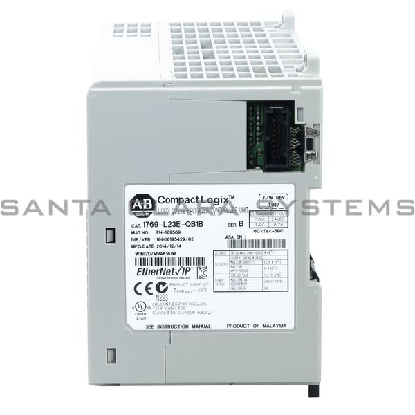Allen Bradley 1769-L23E-QB1B Controller | CompactLogix Product Image