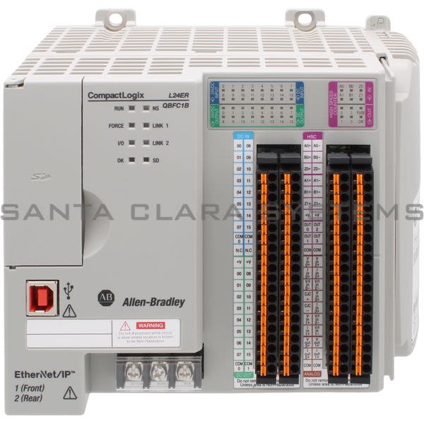 Allen Bradley 1769-L24ER-QBFC1BK Controller Conformally Coated Product Image