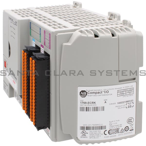 Allen Bradley 1769-L24ER-QBFC1BK Controller Conformally Coated Product Image