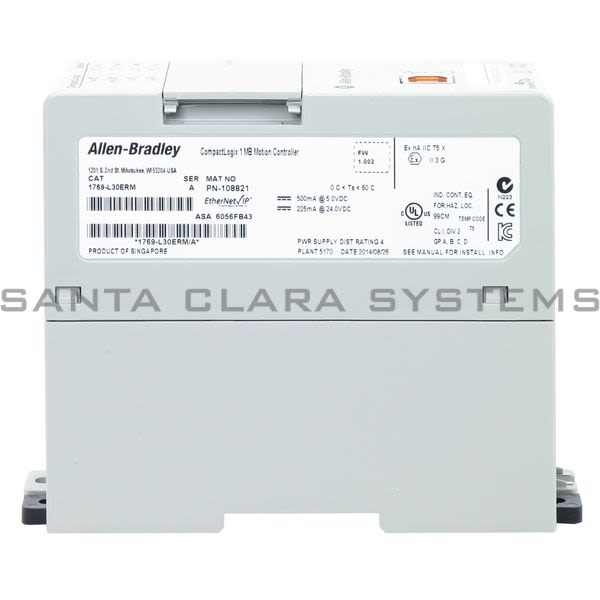 Allen Bradley 1769-L30ERM Dual Ethernet With Dlr Capability Product Image