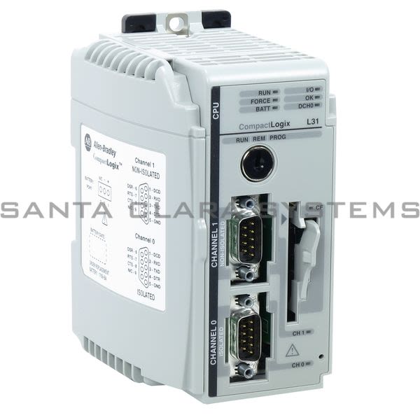 Allen Bradley 1769-L31 Logix 5331 Dual Serial Processor | CompactLogix Product Image