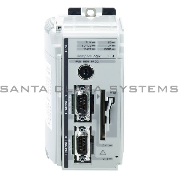 Allen Bradley 1769-L31 Logix 5331 Dual Serial Processor | CompactLogix Product Image