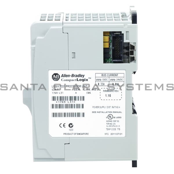1769L31 Allen Bradley In stock and ready to ship Santa Clara Systems