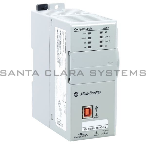 Allen Bradley 1769-L33ER Dual Ethernet Controller | CompactLogix Product Image