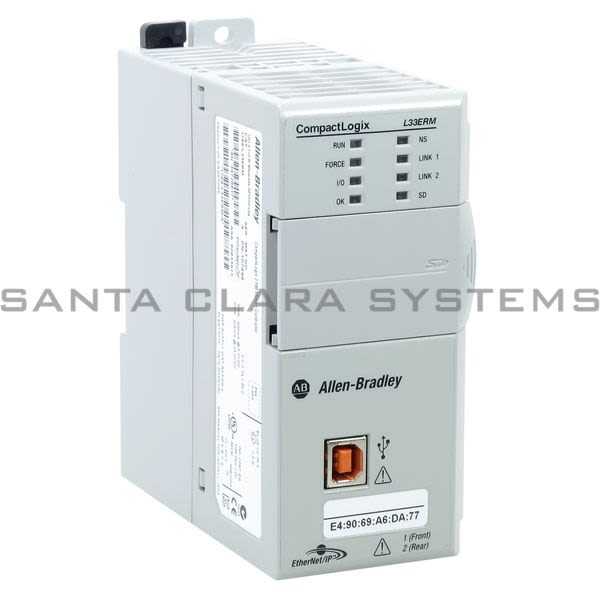 Allen Bradley 1769-L33ERM Dual-Ethernet Controller Product Image